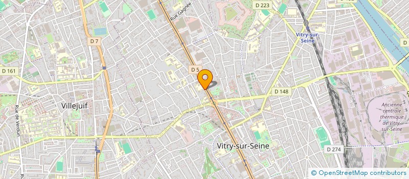 localisation de l'entreprise QUINTMARK - NETWORK à VITRY-SUR-SEINE