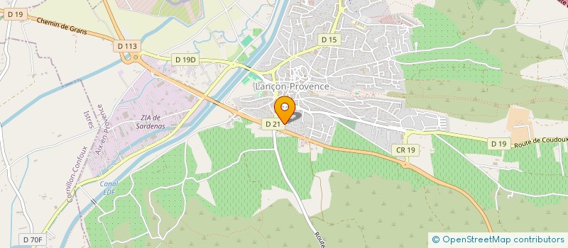 localisation de l'entreprise QUINTO  LANCON-PROVENCE