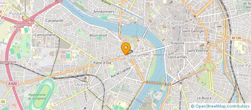 localisation de l'entreprise QUINTO SOL  TOULOUSE