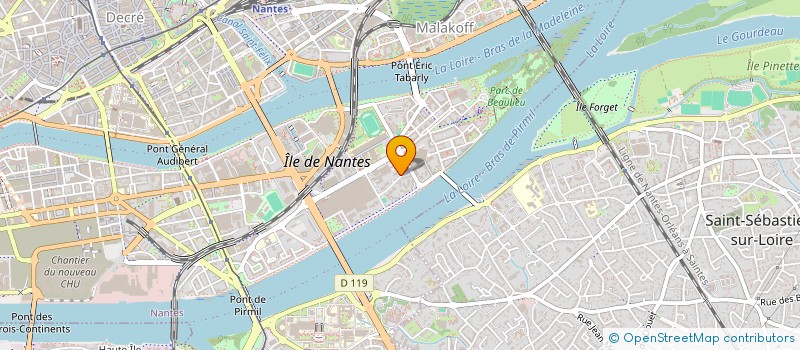localisation de l'entreprise QUINZAINE PHOTOGRAPHIQUE NANTAISE à NANTES