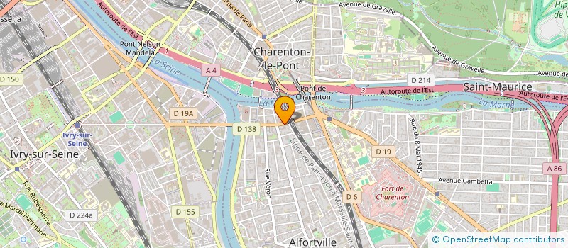 localisation de l'entreprise QUINZE DIX NEUF CONSULTING à ALFORTVILLE