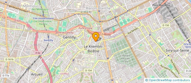 localisation de l'entreprise QUINZE HEURES PILE à KREMLIN BICETRE