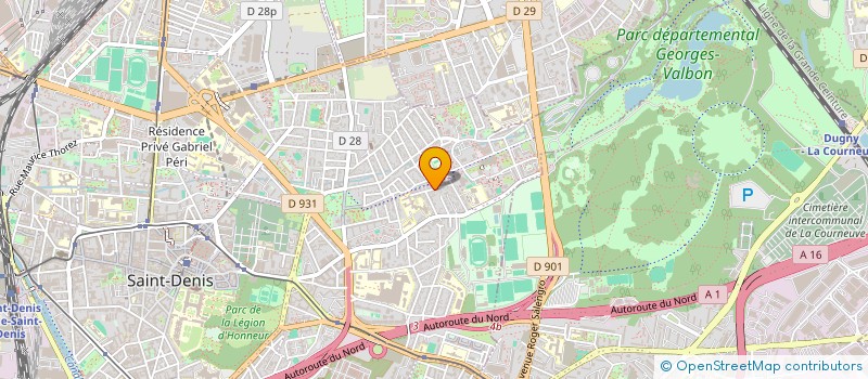 localisation de l'entreprise QUINZE JUIN à SAINT-DENIS