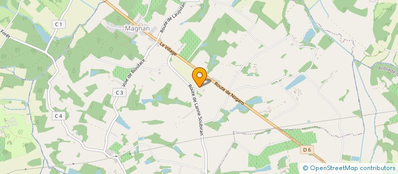 localisation de l'entreprise QUINZIEME  PANJAS