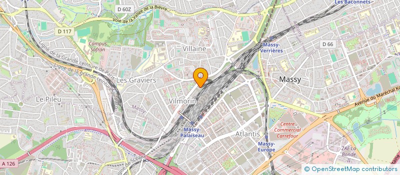 localisation de l'entreprise QUIPU DIGITAL à MASSY