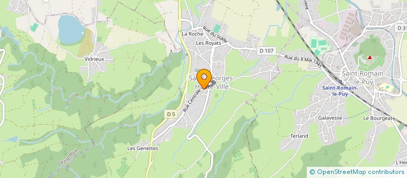 localisation de l'entreprise QUIQUANDON SAS  SAINT-GEORGES-HAUTE-VILLE