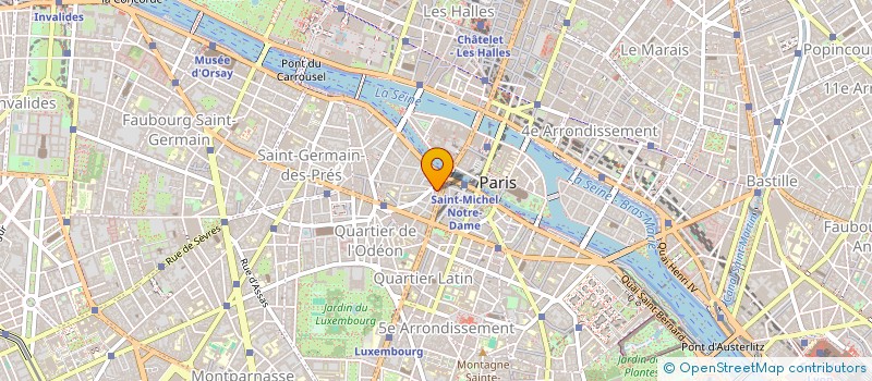 localisation de l'entreprise QUIRLAND  PARIS