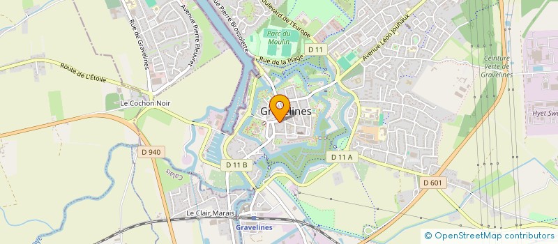 localisation de l'entreprise QUIROS INVESTISSEMENT à GRAVELINES
