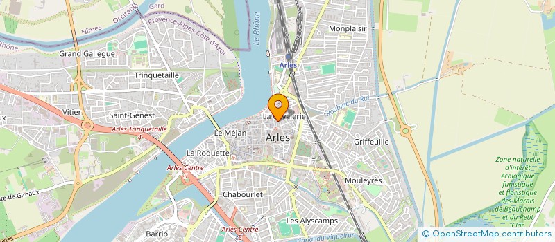 localisation de l'entreprise QUIS UT DEUS à ARLES