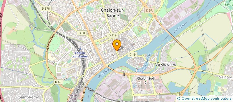 localisation de l'entreprise QUISAUTAMER à CHALON-SUR-SAONE