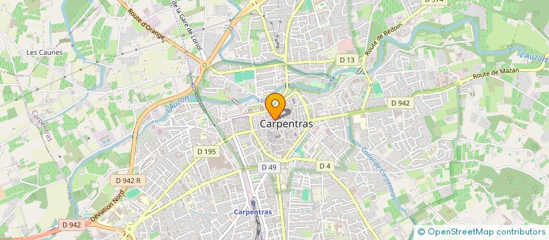 localisation de l'entreprise QUISQUEYA  CARPENTRAS