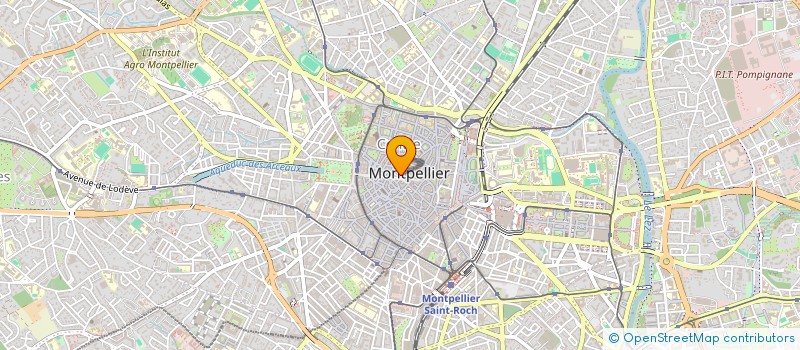 localisation de l'entreprise QUITA PENAS 34 à MONTPELLIER