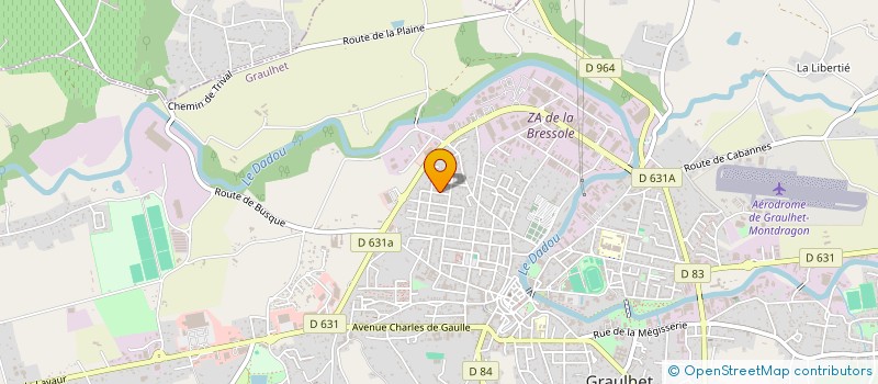 localisation de l'entreprise QUITANO  GRAULHET