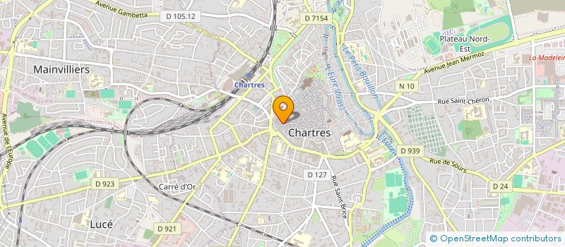 localisation de l'entreprise QUITUS à CHARTRES