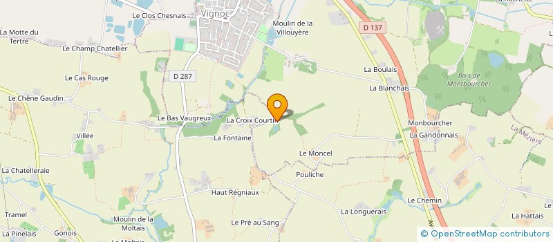 localisation de l'entreprise QUIVER CORP  SAINT-GONDRAN