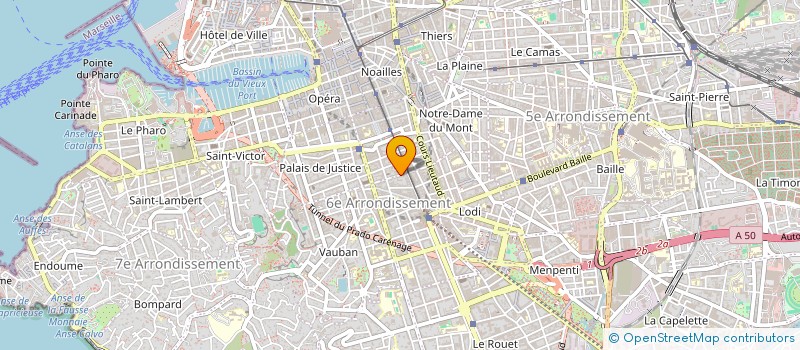 localisation de l'entreprise QUIZ ROOM MARSEILLE à MARSEILLE