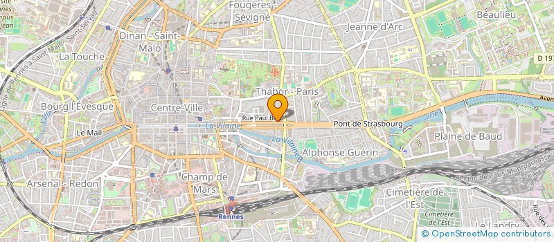 localisation de l'entreprise QUIZ ROOM RENNES  RENNES