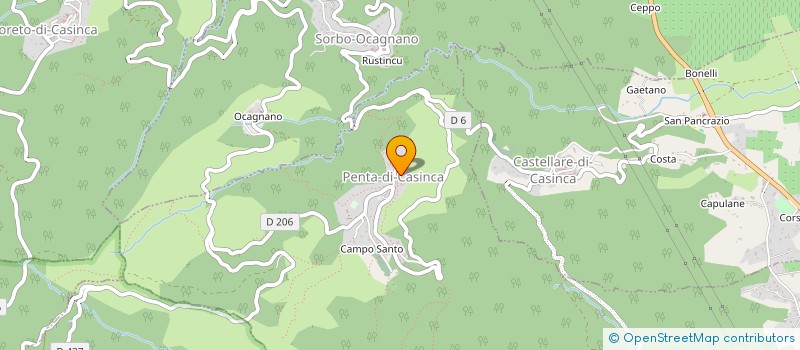 localisation de l'entreprise QUIZ TOULON à SORBO-OCAGNANO