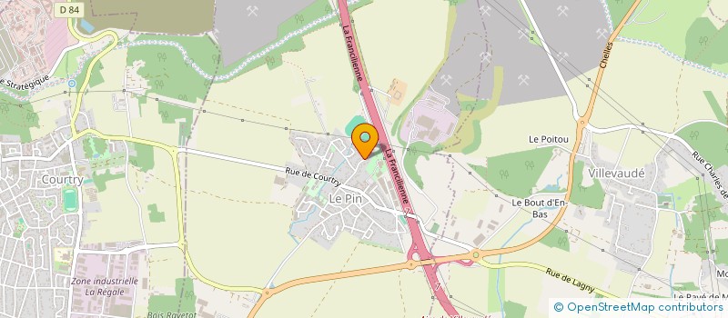 localisation de l'entreprise QUIZAS  LE PIN