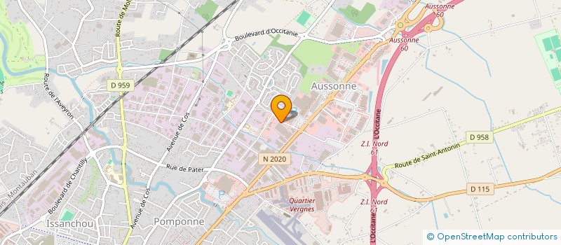 localisation de l'entreprise QUIZBOXING MONTAUBAN  MONTAUBAN