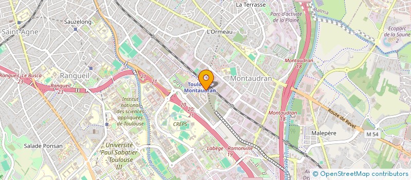 localisation de l'entreprise QUNFIL  TOULOUSE