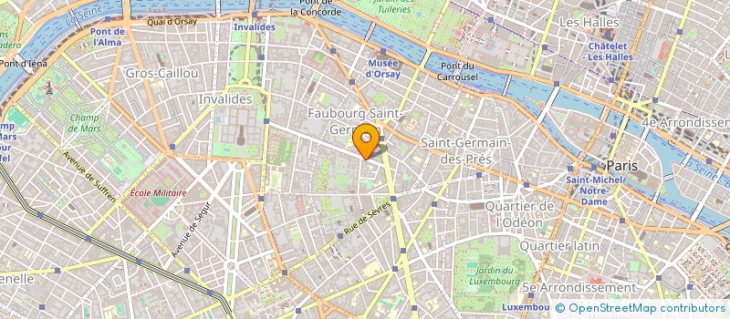 localisation de l'entreprise QUO VARENNE  PARIS