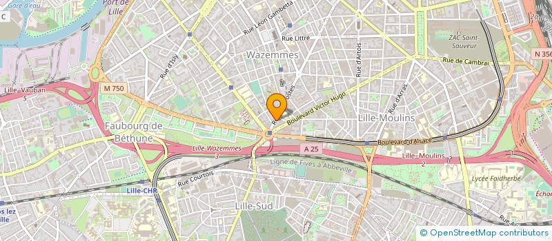 localisation de l'entreprise QUOIQUOI à LILLE
