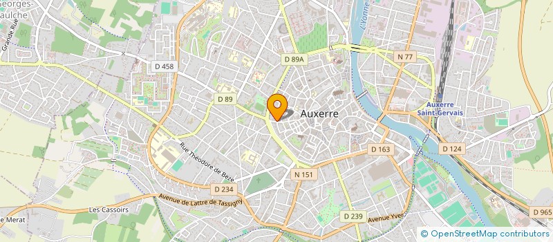 localisation de l'entreprise QUOKKA MULTISERVICE à AUXERRE