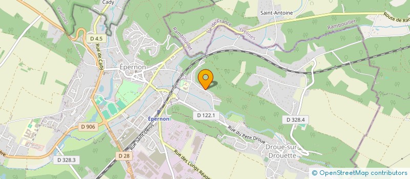 localisation de l'entreprise QUOREL à DROUE-SUR-DROUETTE