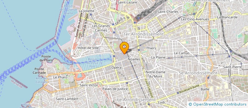localisation de l'entreprise QUOREX QUALITE ORGANISATION REVISION EXPERTISE à MARSEILLE