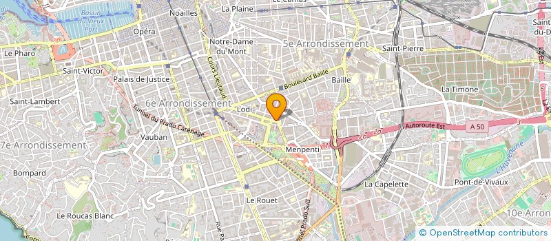 localisation de l'entreprise QUORIO  MARSEILLE