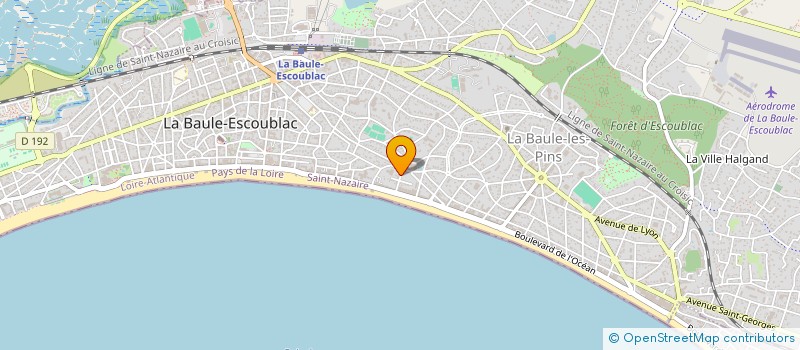 localisation de l'entreprise QUORUM CONSEILS à LA BAULE-ESCOUBLAC