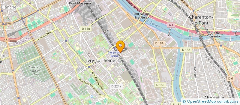 localisation de l'entreprise QUORUM INGENIERIE à IVRY-SUR-SEINE