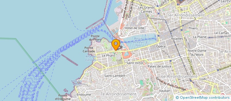 localisation de l'entreprise QUOTA PUBLICITE à MARSEILLE