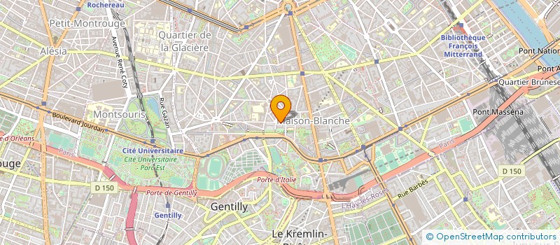 localisation de l'entreprise QUOTIDIEN PLUS à PARIS