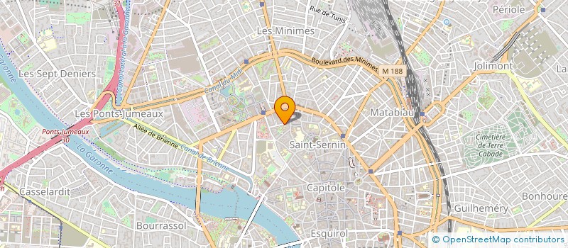 localisation de l'entreprise QUOZEURS BIEN VIVRE QUILMERY MOZART QUETEURS à TOULOUSE