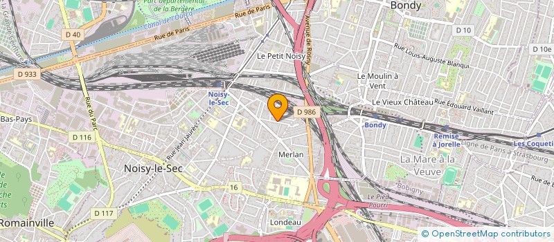 localisation de l'entreprise QURESHI à NOISY-LE-SEC