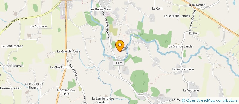 localisation de l'entreprise QUSINE  VIRE-NORMANDIE