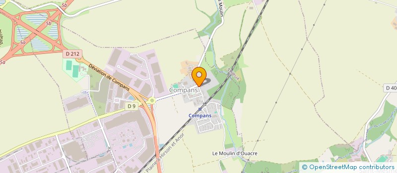 localisation de l'entreprise QUYNH ANH  COMPANS