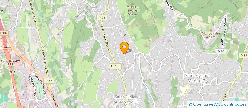 localisation de l'entreprise QVB  SAINT-DIDIER-AU-MONT-D'OR