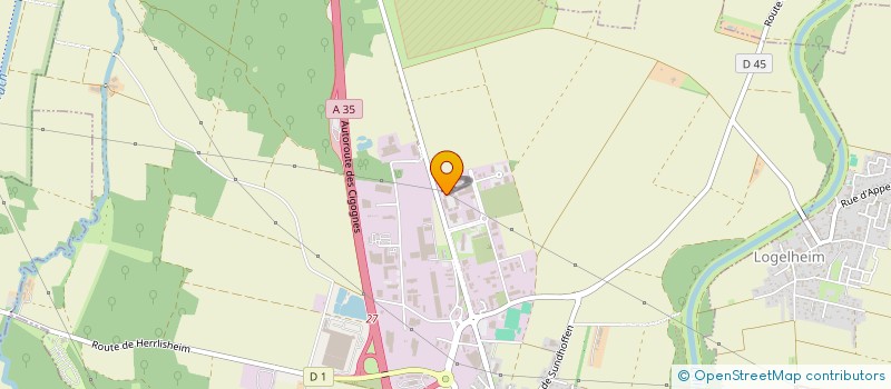 localisation de l'entreprise QW FINANCES  SAINTE-CROIX-EN-PLAINE