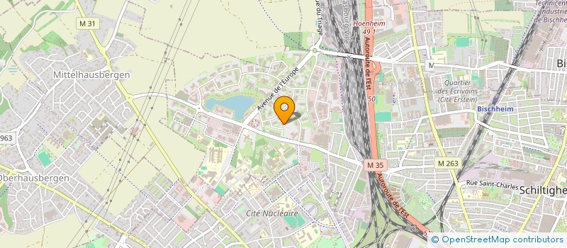 localisation de l'entreprise QWADRAN  SCHILTIGHEIM