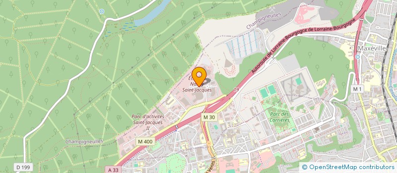 localisation de l'entreprise QWALLY à MAXEVILLE