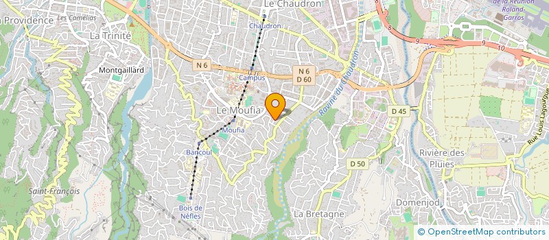 localisation de l'entreprise QWAN KI DO DE L EST  SAINT-DENIS