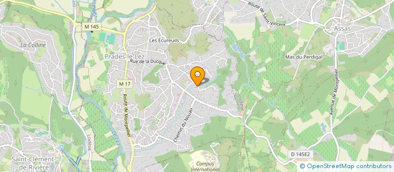 localisation de l'entreprise QWARGS  PRADES-LE-LEZ