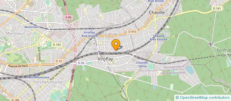 localisation de l'entreprise QWINCY  VIROFLAY