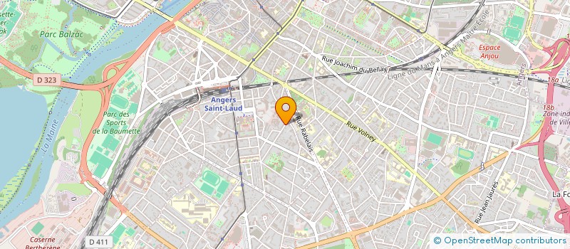 localisation de l'entreprise QWINTAL à ANGERS
