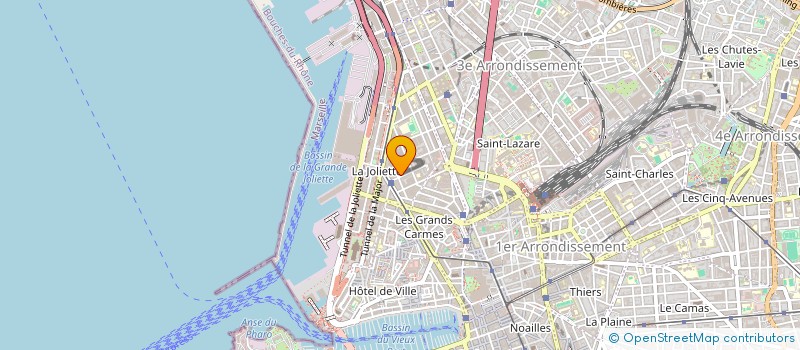 localisation de l'entreprise R 2 B ENTREPRISE à MARSEILLE 2EME