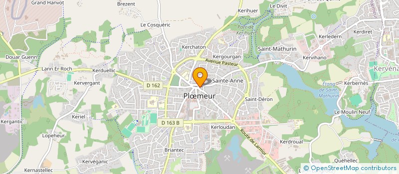 localisation de l'entreprise R 2 J à PLOEMEUR
