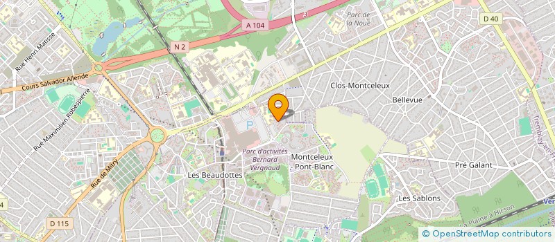 localisation de l'entreprise R 2 JEUX SEVRAN à SEVRAN
